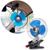 Mini Ventilador Giratorio Para Carro 12 V Abanico Portátil MV12V
