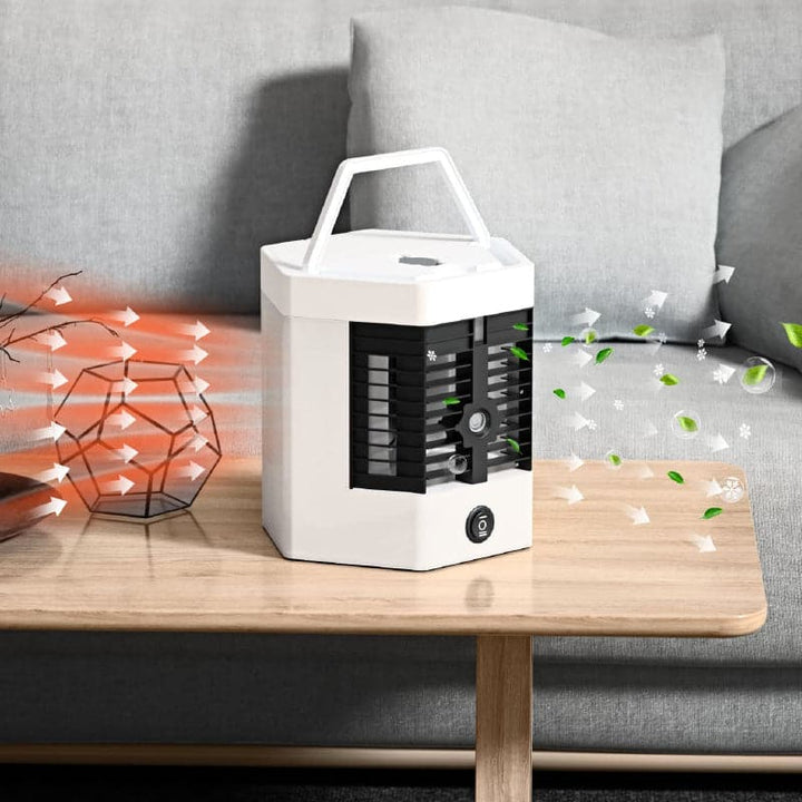 Mini Aire Acondicionado Hexagonal Artic Air Ultra