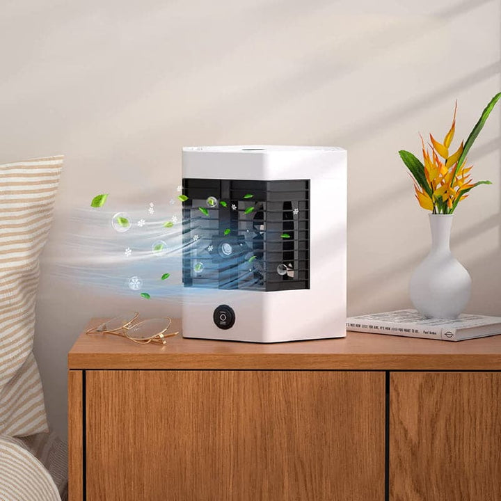 Mini Aire Acondicionado Hexagonal Artic Air Ultra