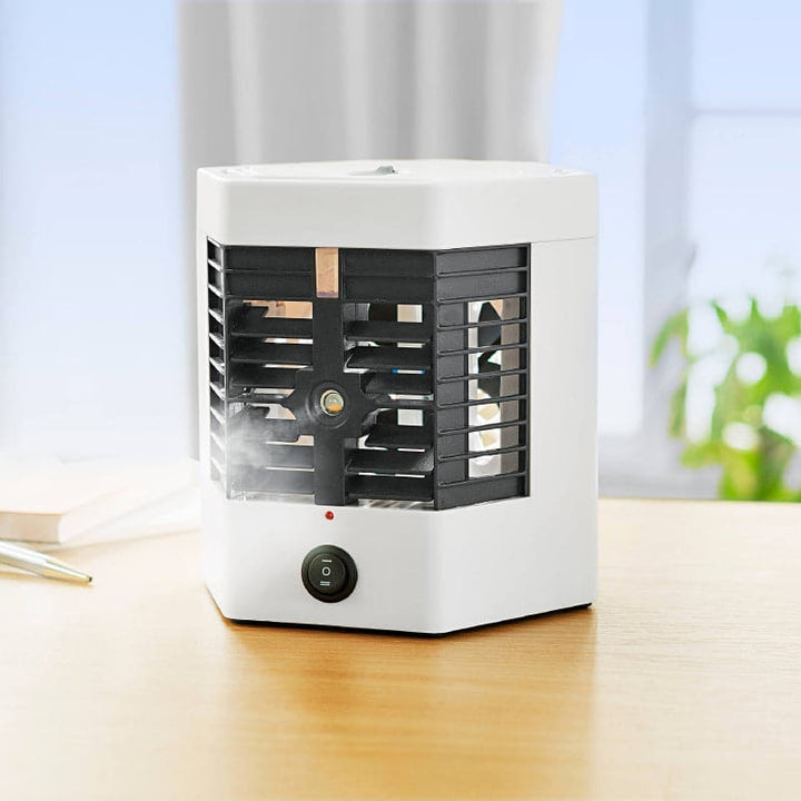 Mini Aire Acondicionado Hexagonal Artic Air Ultra