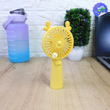 Mini Ventilador Recargable Portátil De Mano y Mesa CS1061