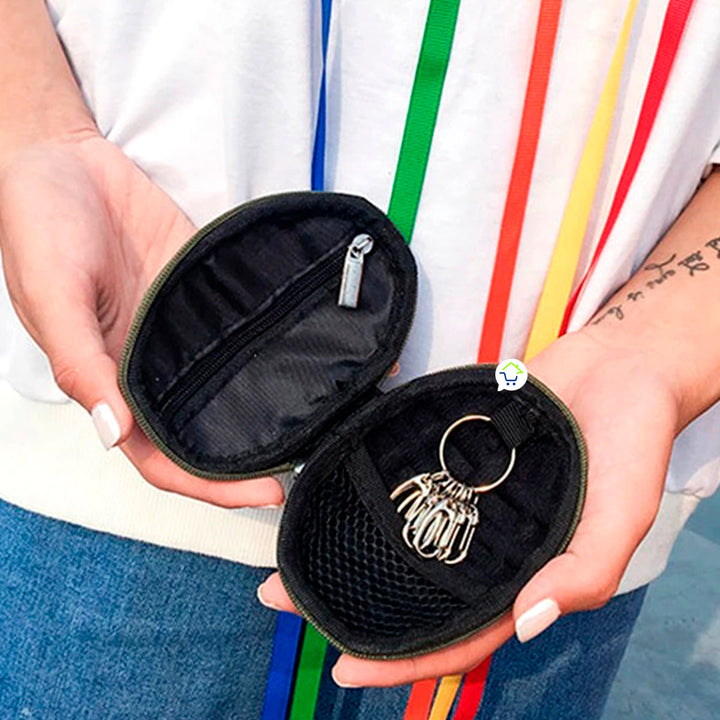 Monedero Organizador Llaves Granada Cartera Llavero MJ458