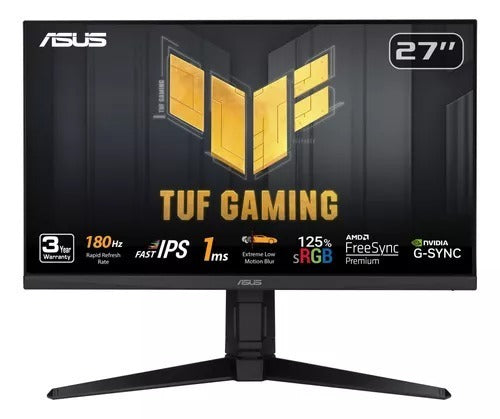 Monitor Asus Tuf Gaming VG279QL3A 27" / Altura Ajustable / 180 Hz / Panel IPS