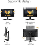 Monitor Asus Tuf Gaming VG279QL3A 27" / Altura Ajustable / 180 Hz / Panel IPS