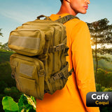 Morral Militar 40 Litros Bolso Táctico Supervivencia Camping E456