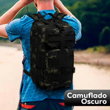 Morral Militar 36L Maletín Táctico Asalto Camuflado Impermeable Ref. 3P