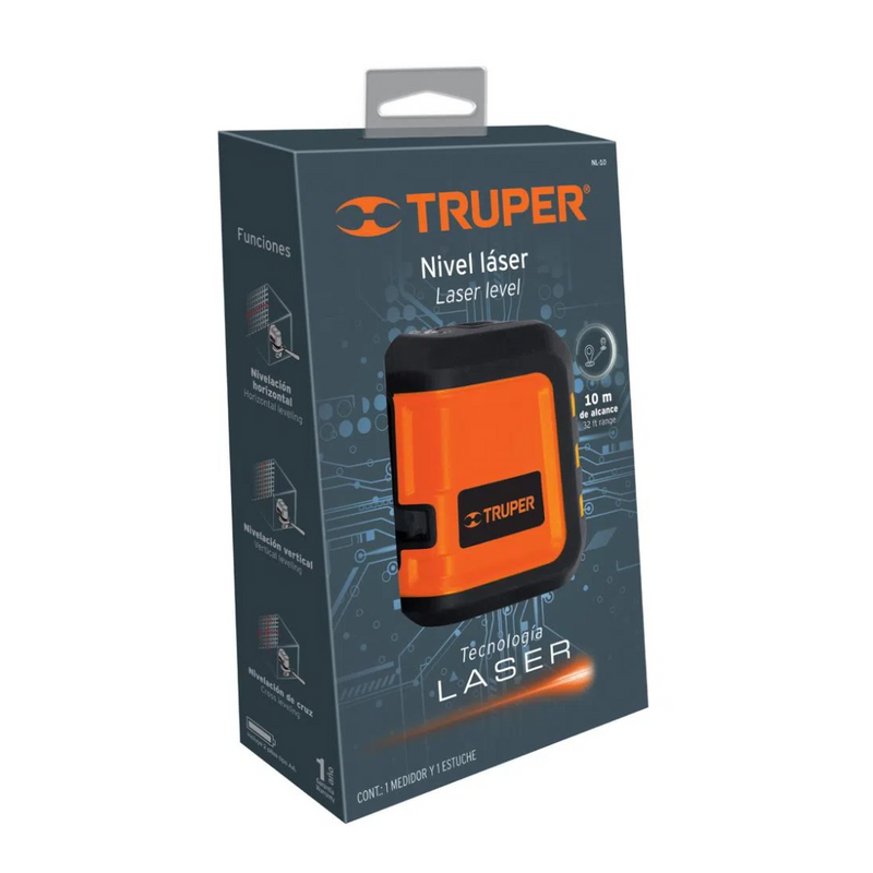 NIVEL LASER 10M TRUPER NI-10 17079