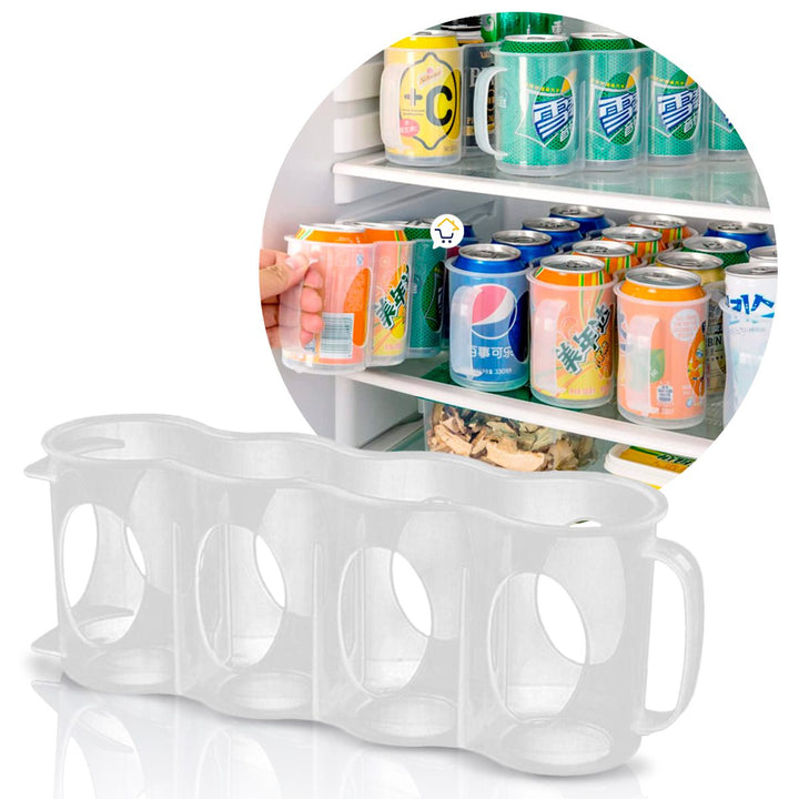 Organizador De Latas Gaseosa Cerveza Ahorra Espacio Refrigerador ORLA01