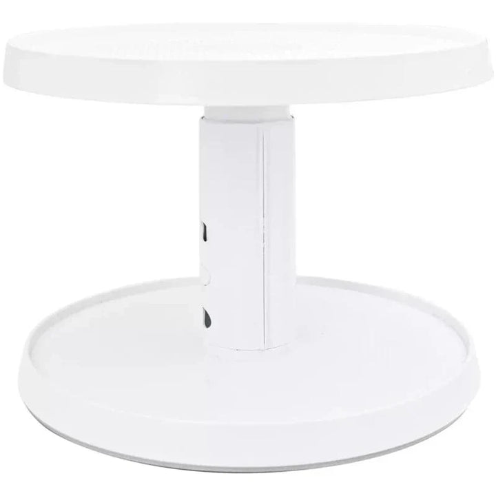 Organizador de cocina con doble bandeja giratorio ajustable