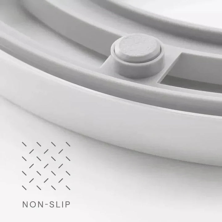 Organizador de cocina con doble bandeja giratorio ajustable