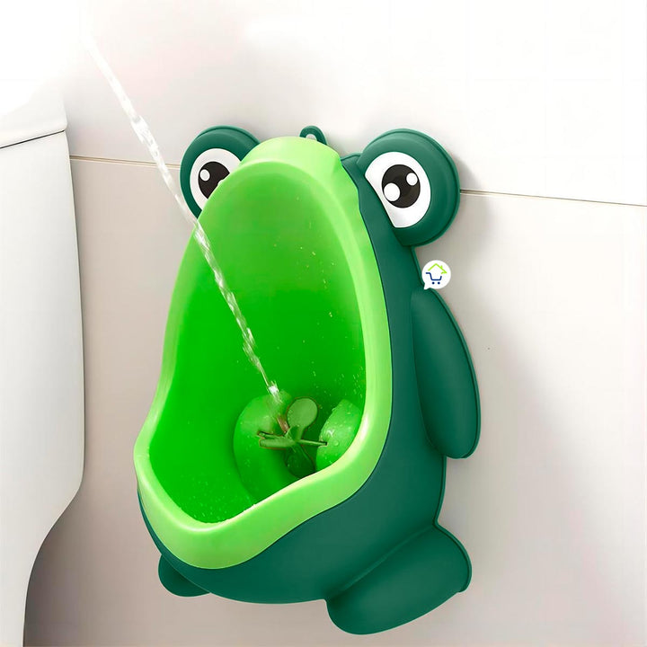 Orinal Portátil Infantil De Rana Para Pared Entrenamiento Niño 36044-4