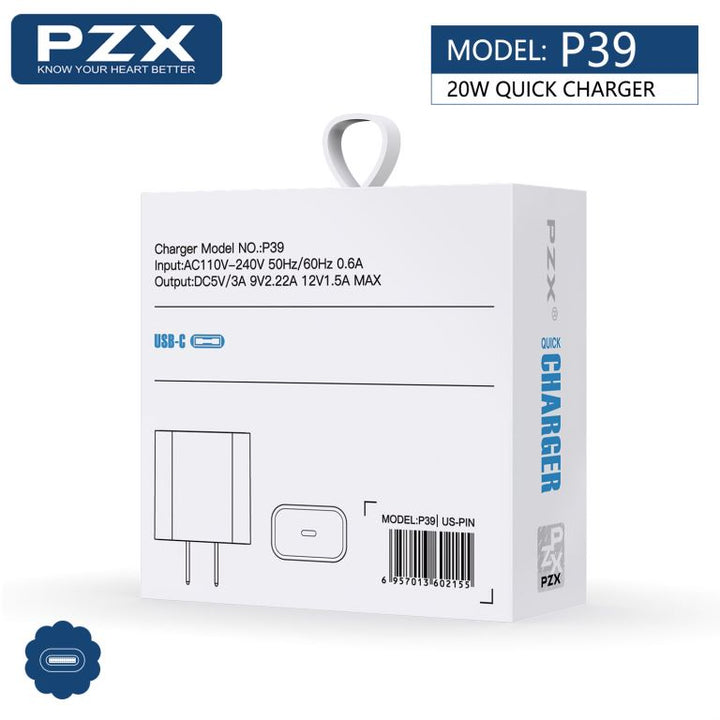 Cargador Para Telefono Celular IPhone 20W P39