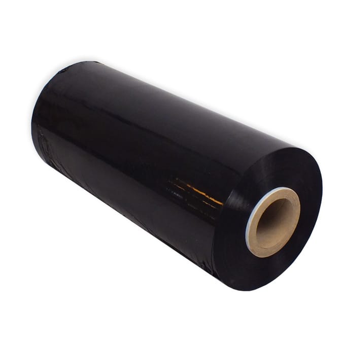 PAPEL PLASTICO STRECH NEGRO 50CM X 300MTR