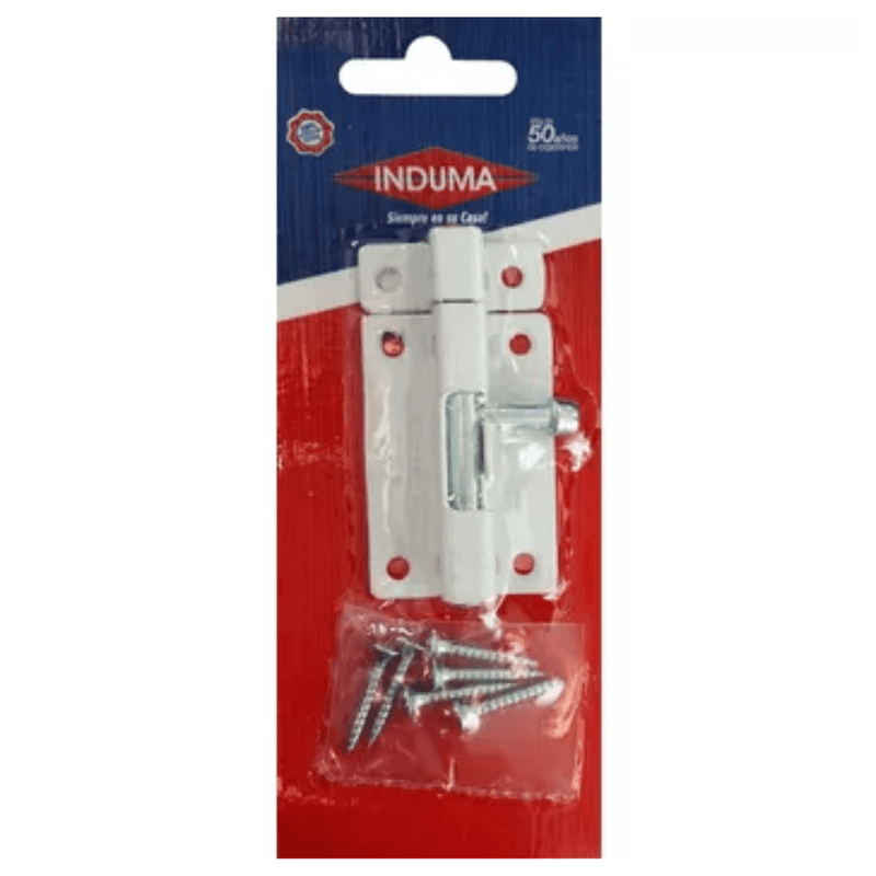 PASADOR CUADRADO BLANCO 2 INDUMA X UNI T1108-016