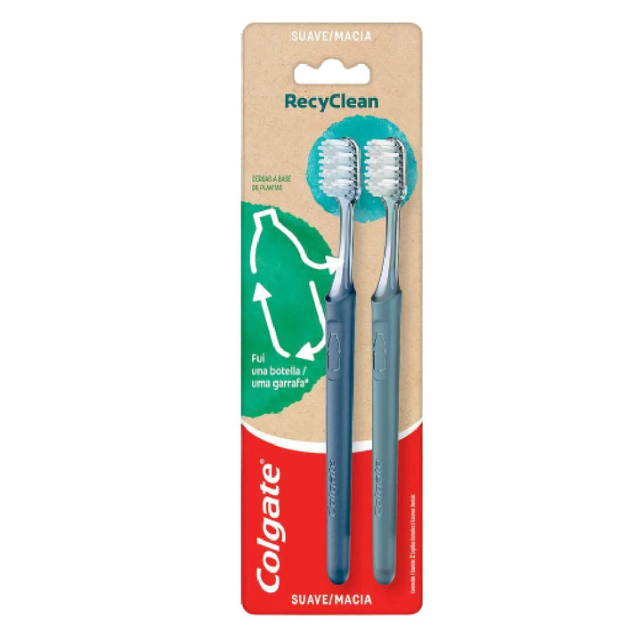 CEPILLO COLGATE 2U 100% RECYCLED
