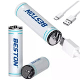 Paquete De Baterías Recargables x 4 Unidades Beston 3AC-18 AAAX4