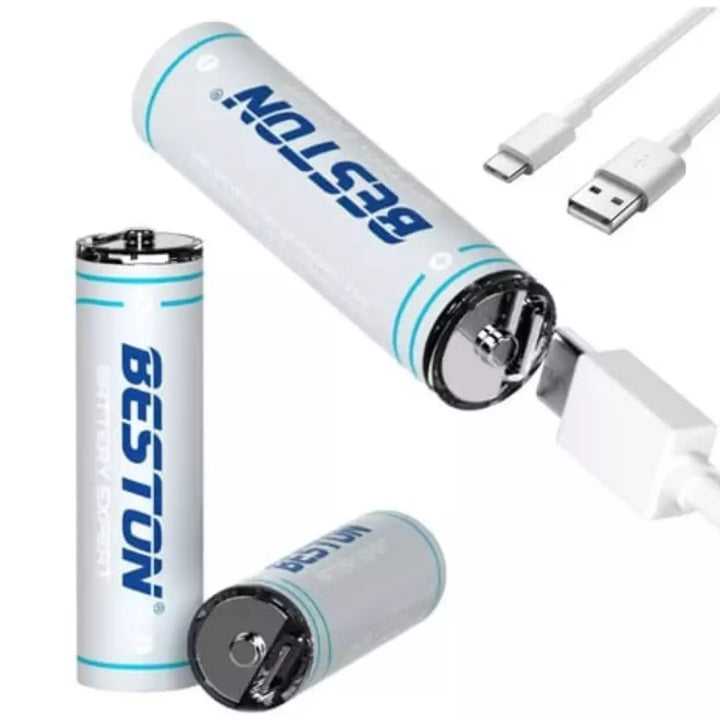 Paquete De Baterías Recargables x 4 Unidades Beston 3AC-18 AAAX4