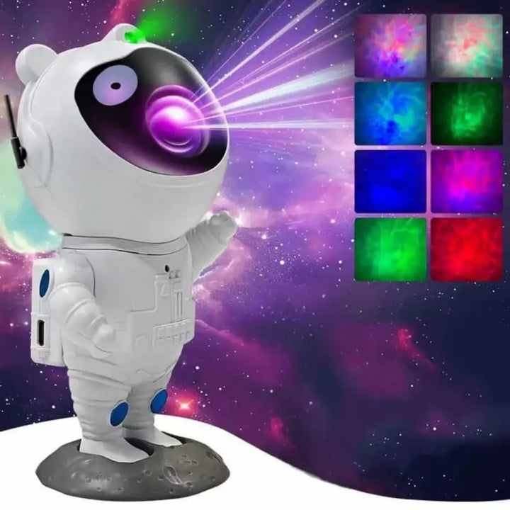 Astronauta Lampara De Proyección Con Parlante Bluetooth MXS-018