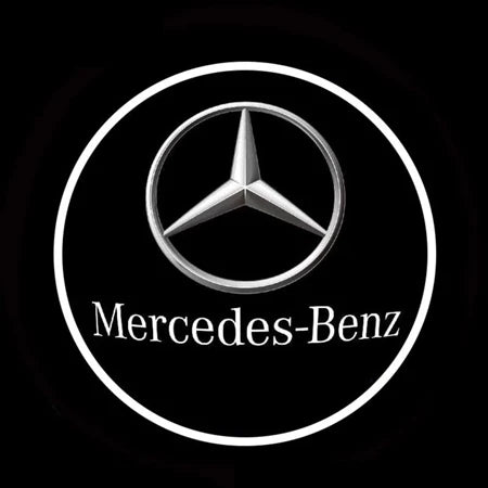 2 piezas de proyector de luz LED, luz de cortesía con logo GR deportivo, USB, HD, para Audi, Benz, BMW, Citroën, Hyundai, Honda, Kia, MG, Skoda, Toyota, Peugeot