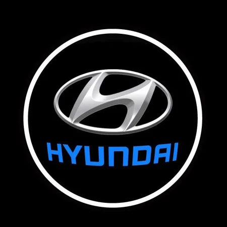 2 piezas de proyector de luz LED, luz de cortesía con logo GR deportivo, USB, HD, para Audi, Benz, BMW, Citroën, Hyundai, Honda, Kia, MG, Skoda, Toyota, Peugeot