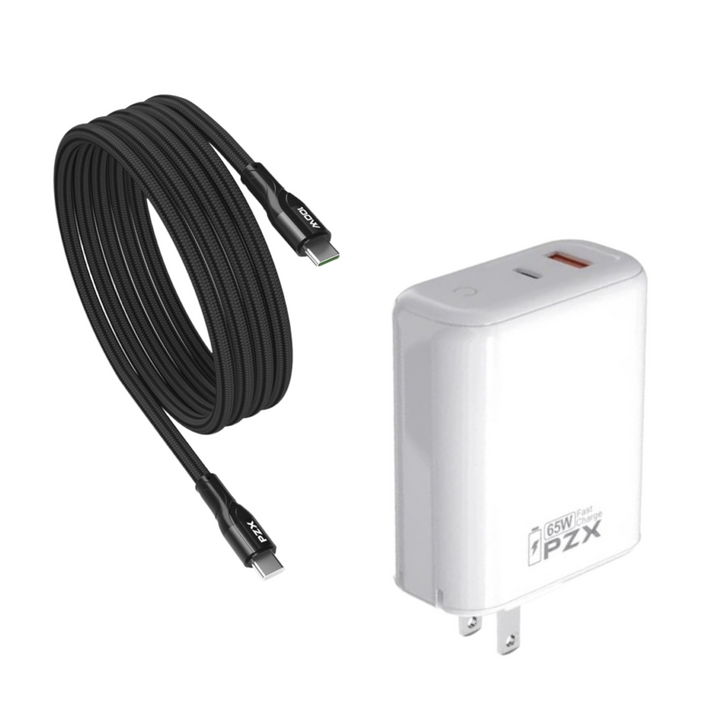 Combo PZX Cargador P65 cable V187