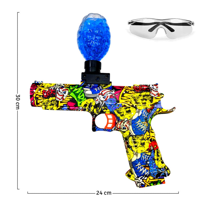 Pistola Glock De Juguete Hidrogel Lanzador Eléctrico + 2.500 Orbis 1801075