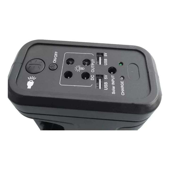 Planta Solar Con Radio Portátil Y Tres Bombillas BP-L131S