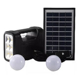 Planta Solar Con Radio Portátil Y Tres Bombillas BP-L131S