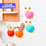 Porta Cepillos De Dientes Pared Organizador Multiusos Infantil Gm1903