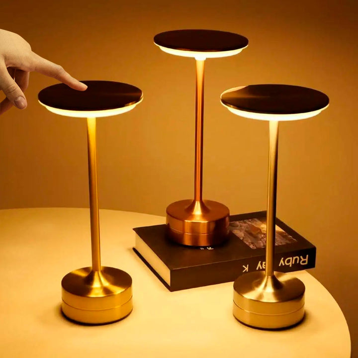 Lámpara de Escritorio Táctil Inalámbrica Recargable 3 Modos de Luz N345-1