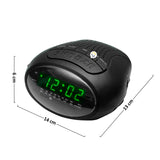 Radio Reloj Digital Despertador De Mesa Am Fm VSRC758