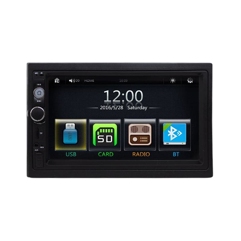 Radio 2 Din Multimedia Para Auto Con Pantalla Táctil