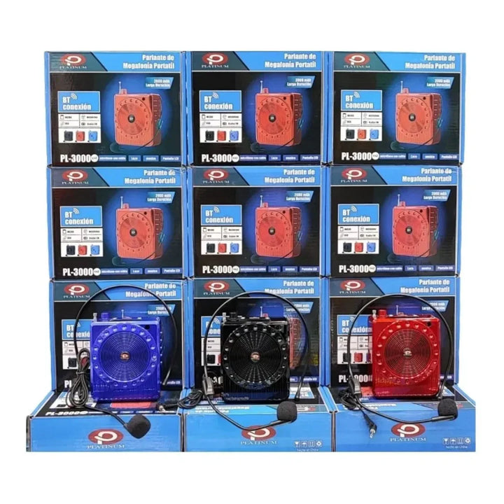 Radio Parlante Megafonia Portatil Beck Play BP-PR039BT