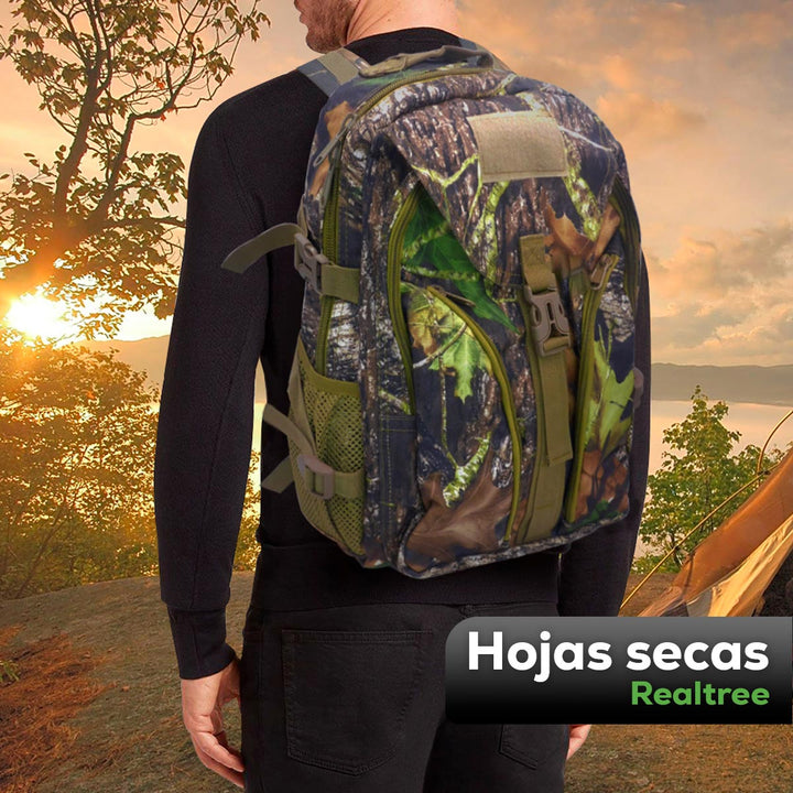 Morral Militar Táctico 40 Litros Impermeable Camping Senderismo 9035