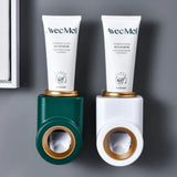 Dispensador De Crema Dental Cepillo De Dientes Adhesivo A La Pared 230403-3