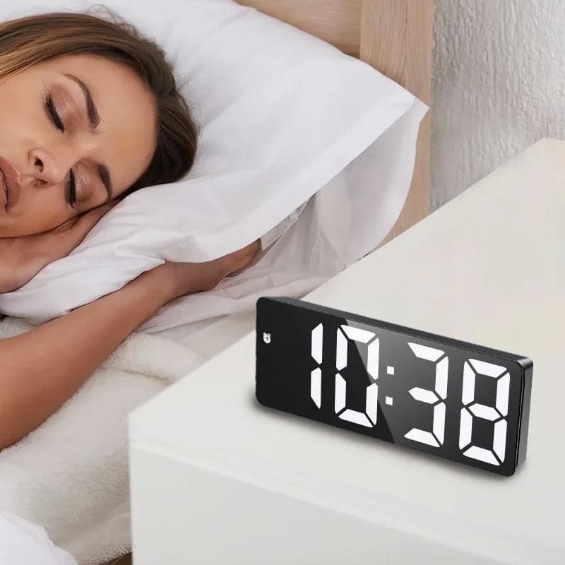 Reloj Digital Led Con Despertador