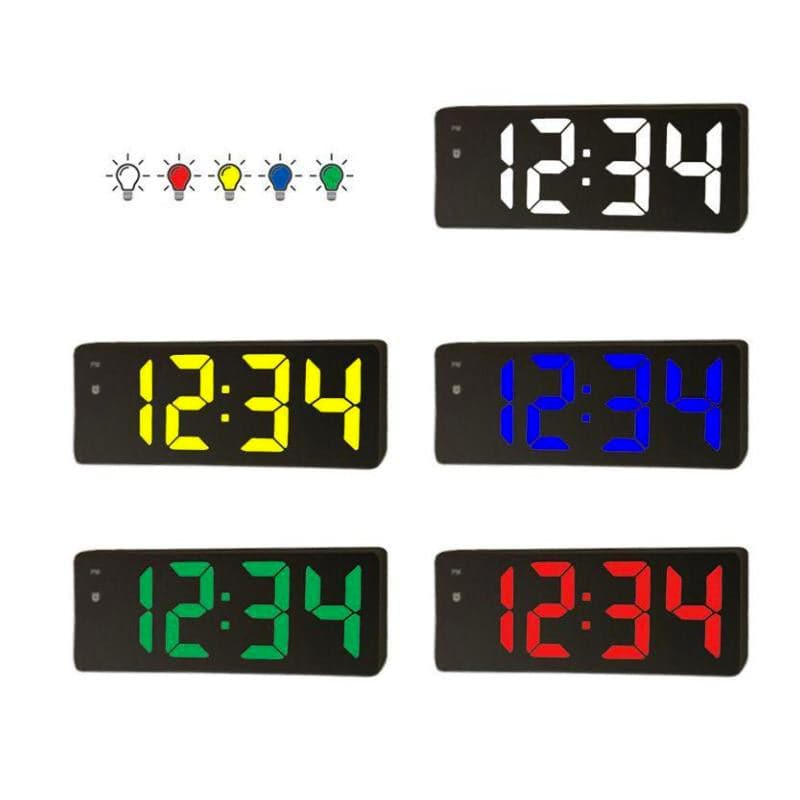 Reloj Digital Led Con Despertador