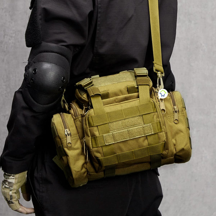 Riñonera Táctica Multifuncional Impermeable de Engranajes AE-454-C