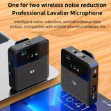 Microfono Solapa Recargable Doble Reduccion de Ruido SX9 ¡Envio Gratis!