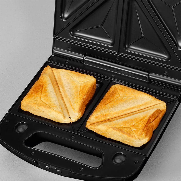 Sandwichera 3 En 1 Wafflera, Tostadora Y Plancha Heager