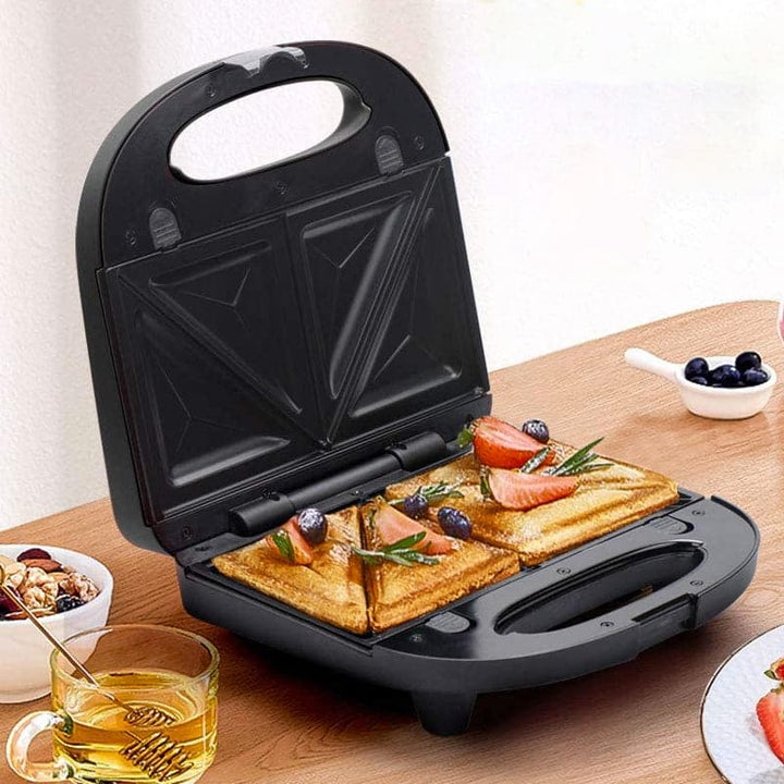 Sandwichera 3 En 1 Wafflera, Tostadora Y Plancha Heager