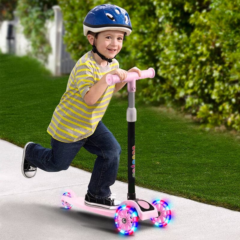 Scooter Para Niños De 3 Ruedas Con Luces 030353