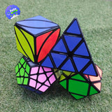Set x4 Cubo Rubik 3D Puzzle Didáctico Rompecabezas 🧩 EQY527