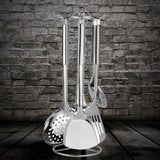 Set De Soporte Con 6 Utensilios De Cocina