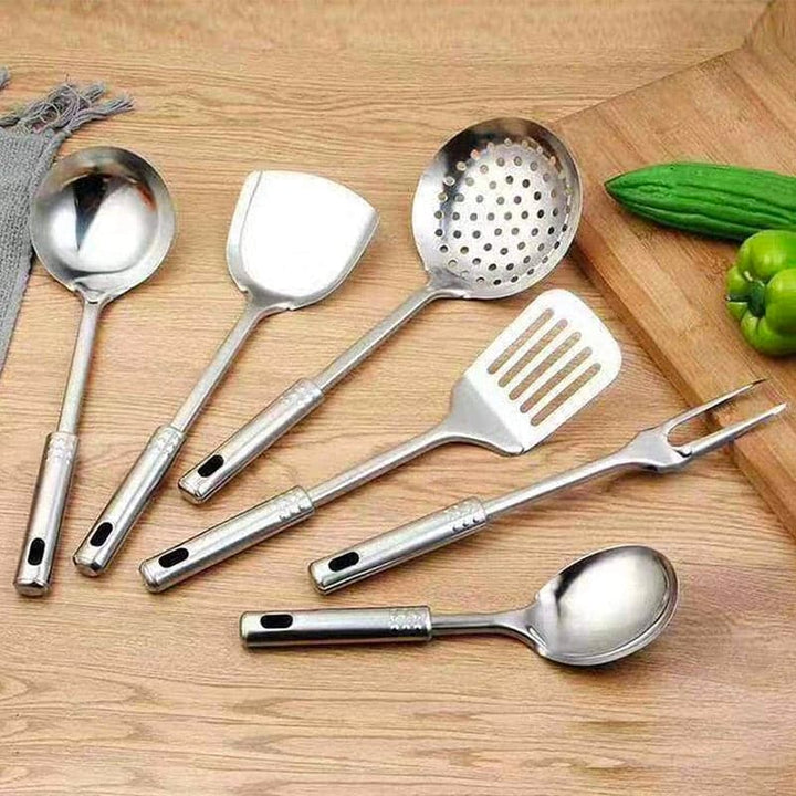 Set De Soporte Con 6 Utensilios De Cocina