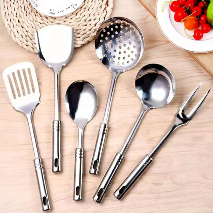 Set De Soporte Con 6 Utensilios De Cocina