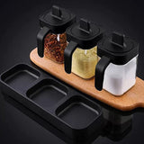 Set De Tres Especieros De Vidrio 4805704419