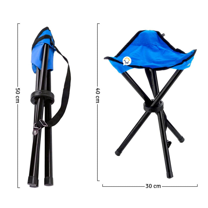 Silla Portátil Plegable Camping Cómoda Liviana Resistente MJ066