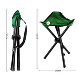 Silla Portátil Plegable Camping Cómoda Liviana Resistente MJ066
