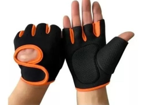 Guantes Deportivos Gym Bicicleta Ejercicio Neopreno